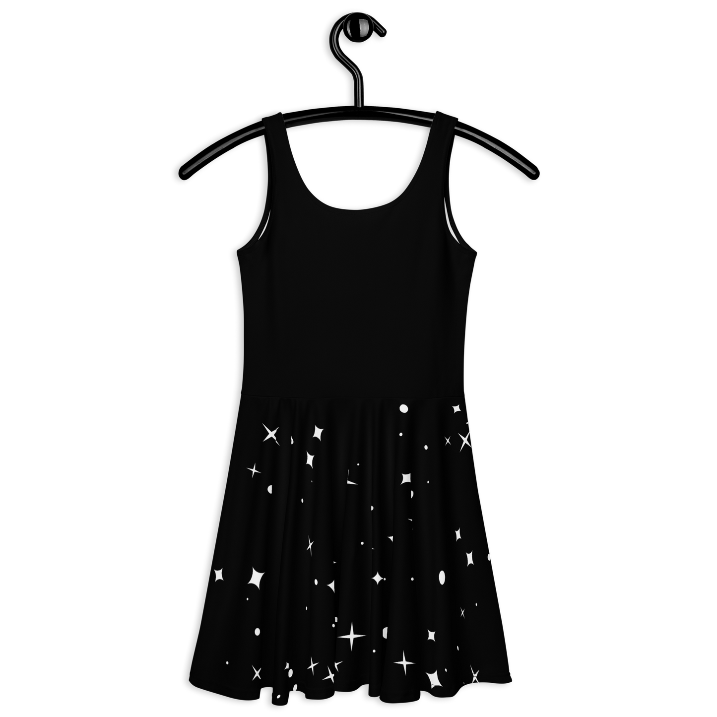Black Bad Witch Skater Dress