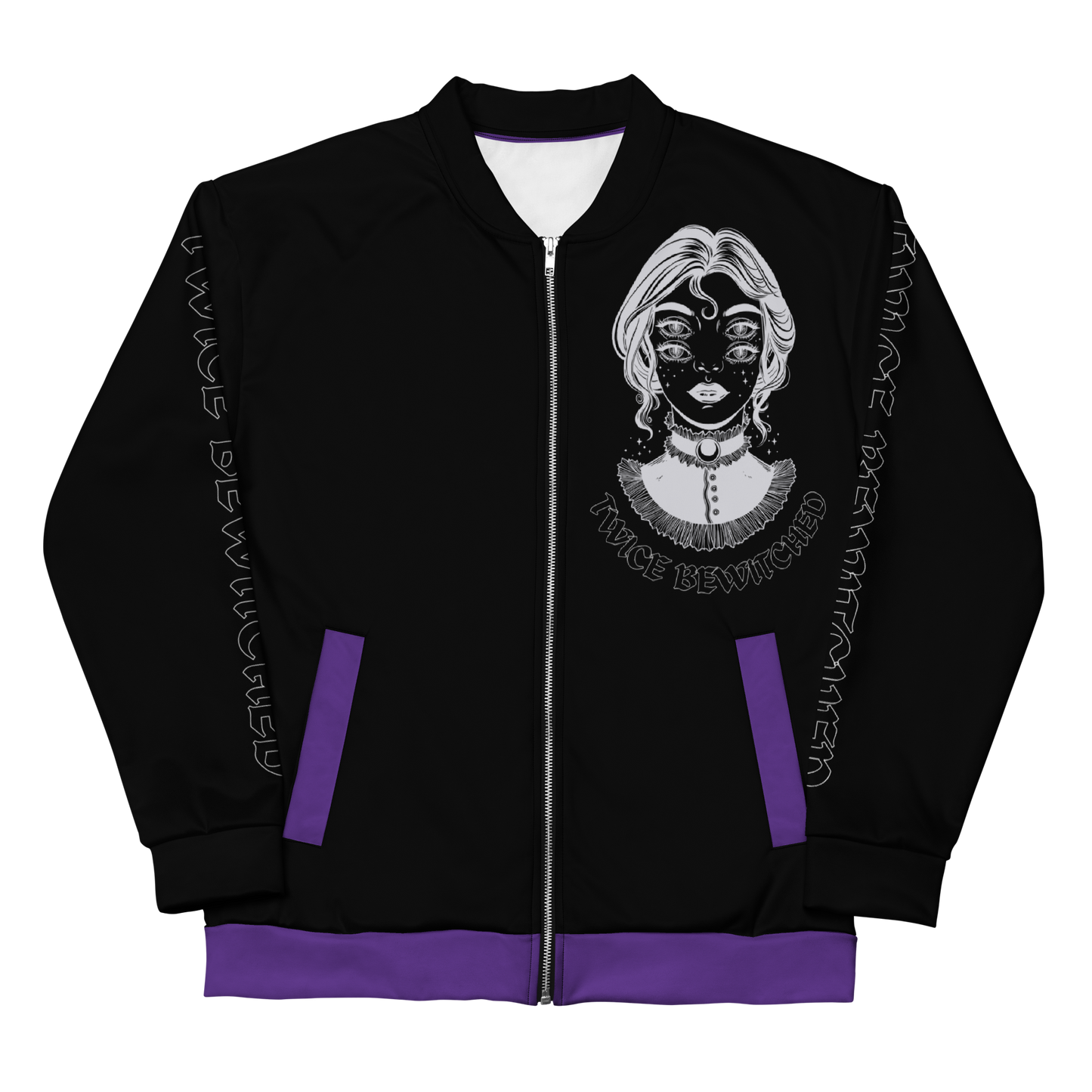 Twice Bewitched Unisex Bomber Jacket