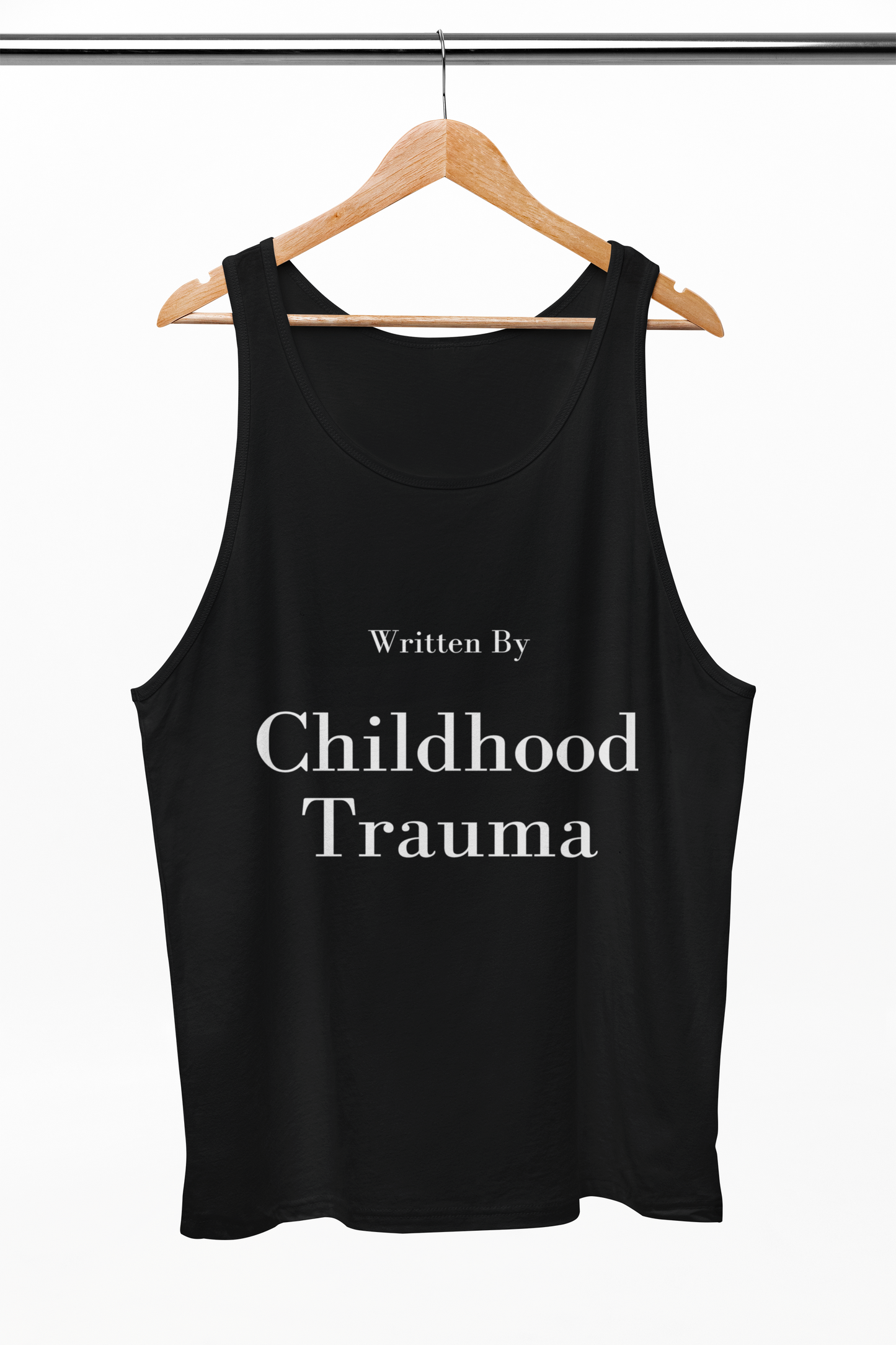 Written by Childhood Trauma Men's Tank Top