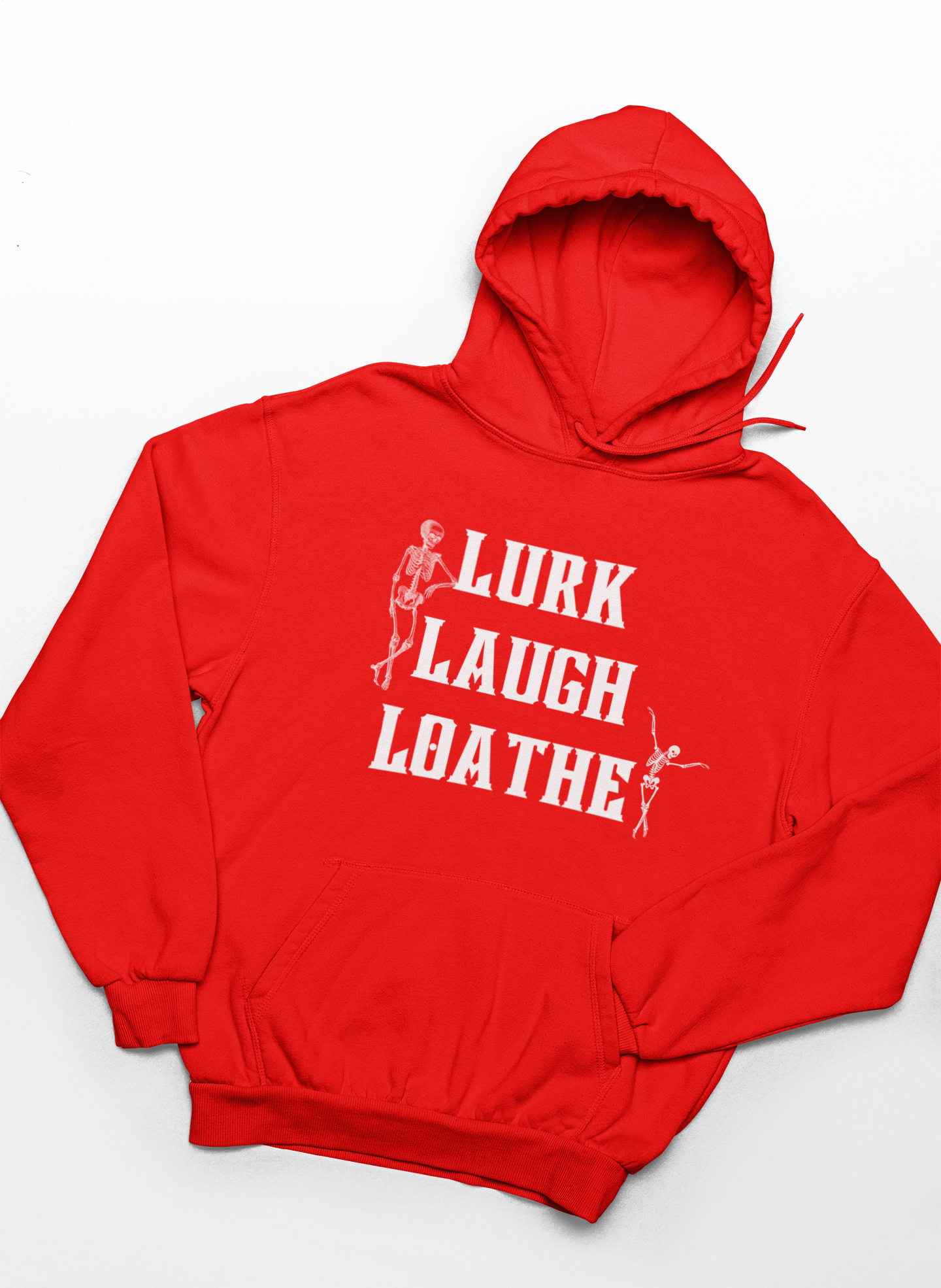 Lurk Laugh Loathe Unisex Hoodie