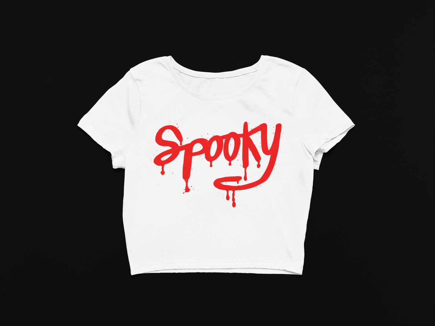 Spooky Crop Top