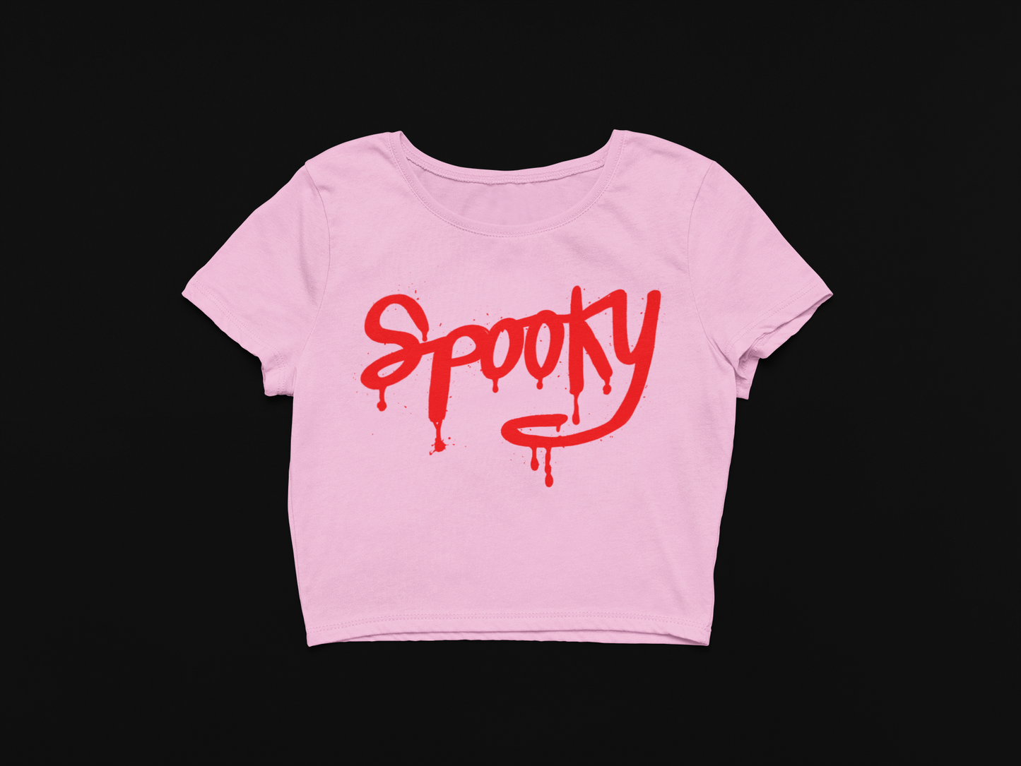 Spooky Crop Top