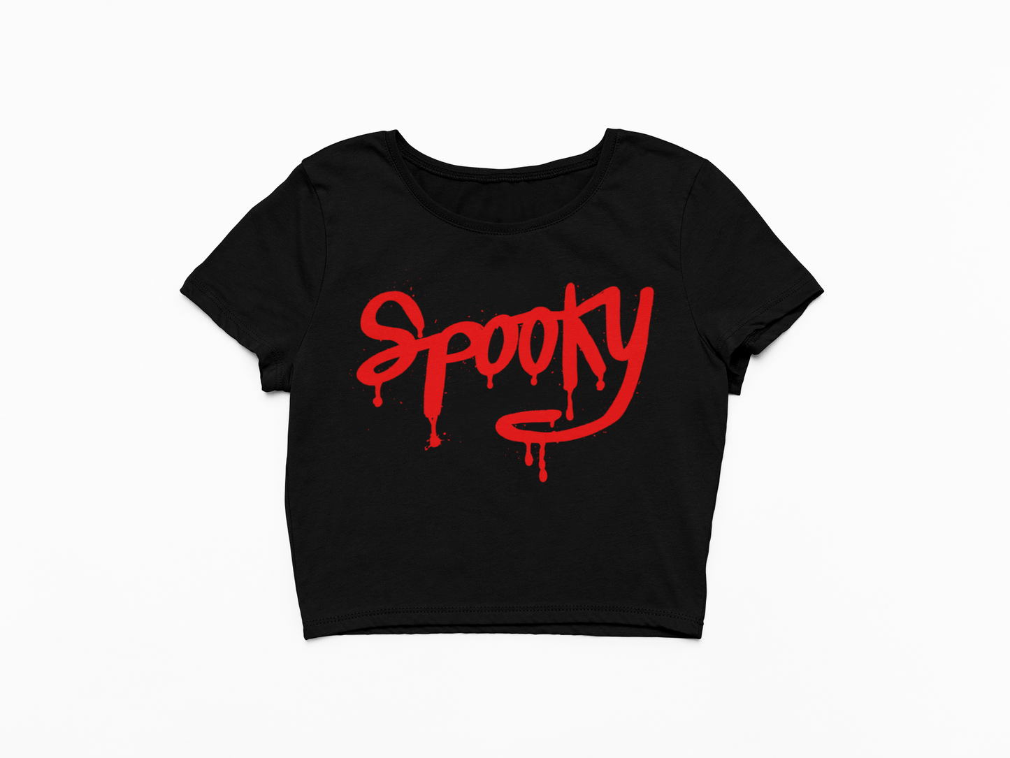 Spooky Crop Top