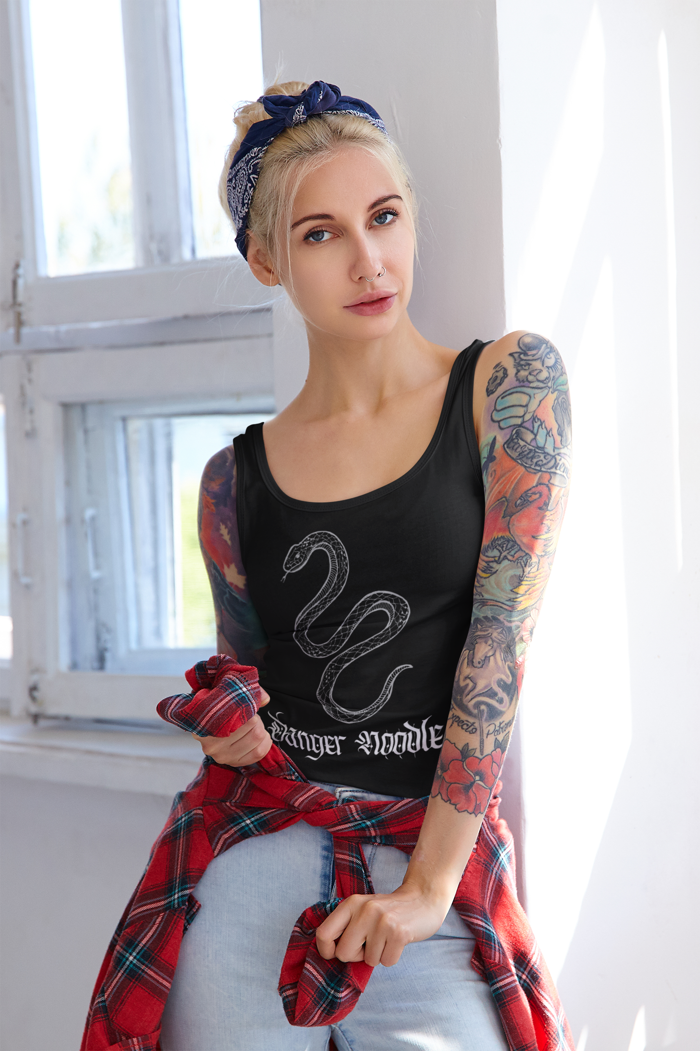 Danger Noodle Women's Racerback Tank