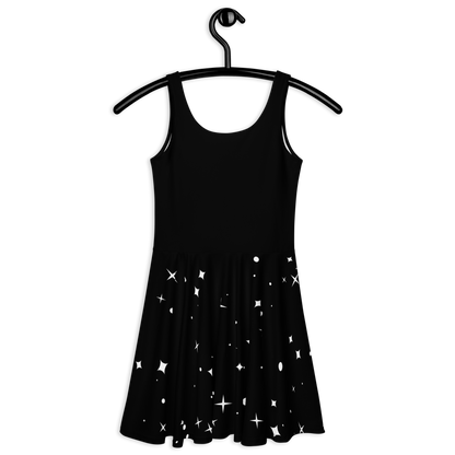 Black Bad Witch Skater Dress