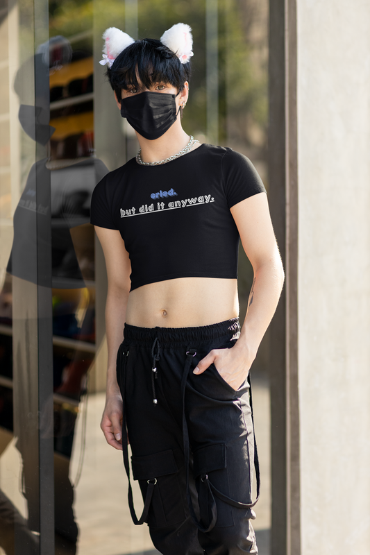 Cried, But Did it Anyway Crop Top