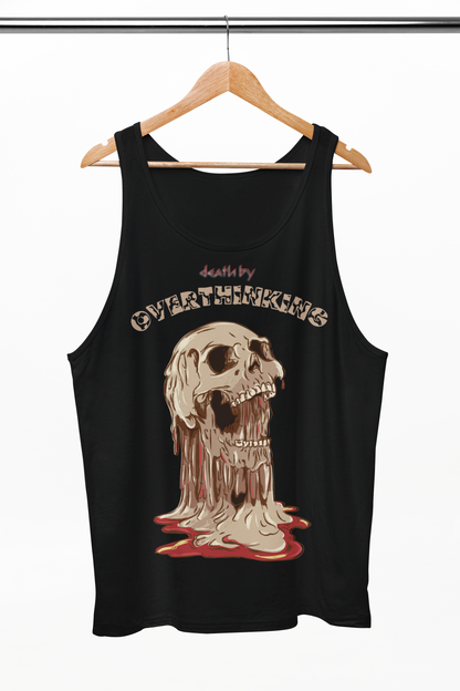 Death by Overthinking Men's Tank Top