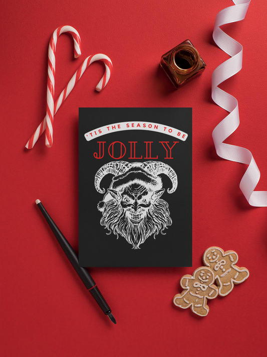 'Tis the Season to be Jolly Greeting Card