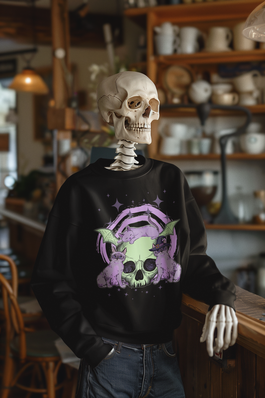 The Purrrfect Cat Coven Unisex Premium Sweatshirt