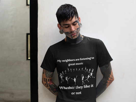 Listening to Great Music Unisex T-Shirt